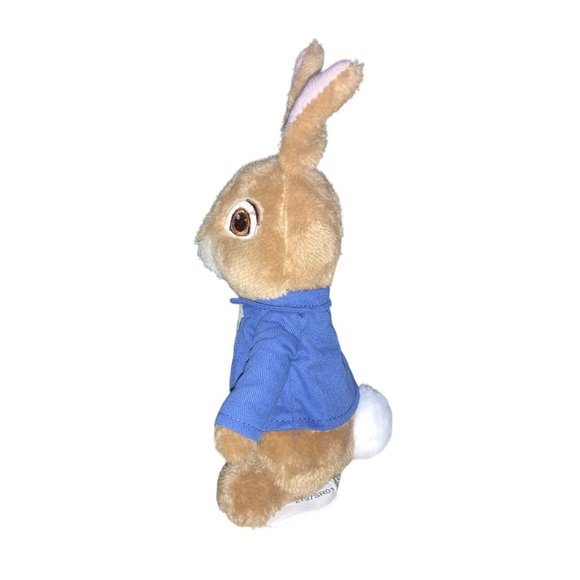 9" PETER RABBIT MOVIE PLUSH STUFFED ANIMAL 2018 JUST PLAY COLUMBIA PICTURES TOY - Picture 7 of 11